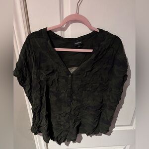 Torrid Camo Button-Up Shirt
